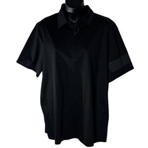 Rapha mens xl essential polo black riding cycling hybrid